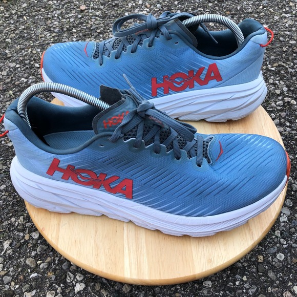Hoka One One Other - Hoka Rincon 3 Running Shoes Men 11D Blue Mountain Spring Summer Song 1119395MSSS